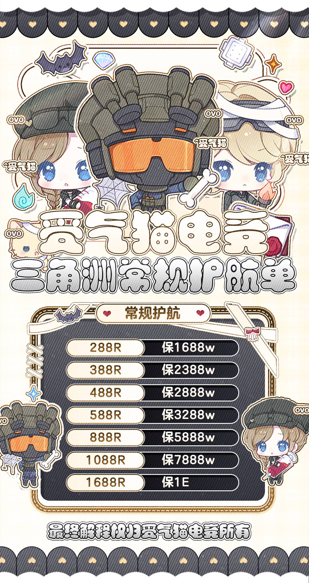 护航单